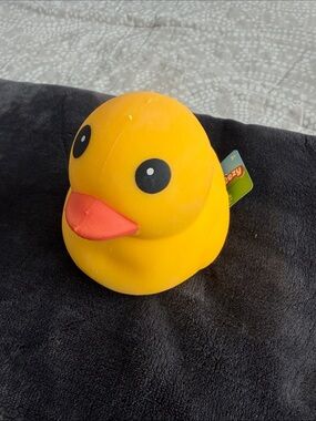 Sunny Days Swueezy Bright Yellow Rubber Duck NWT